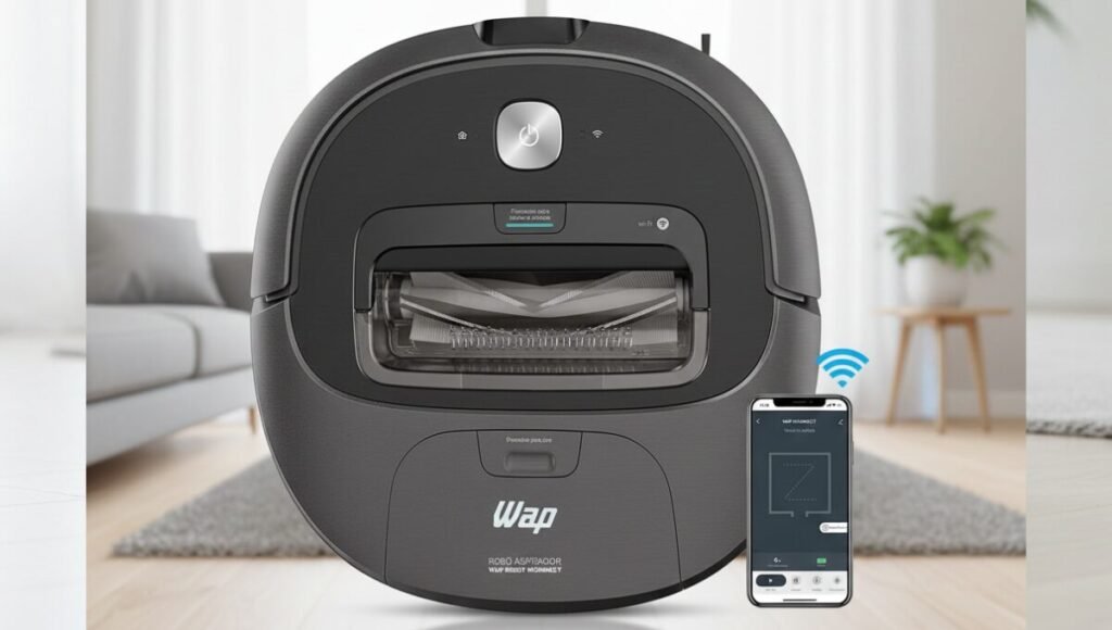 robo aspirador wap wconnect comando por voz
