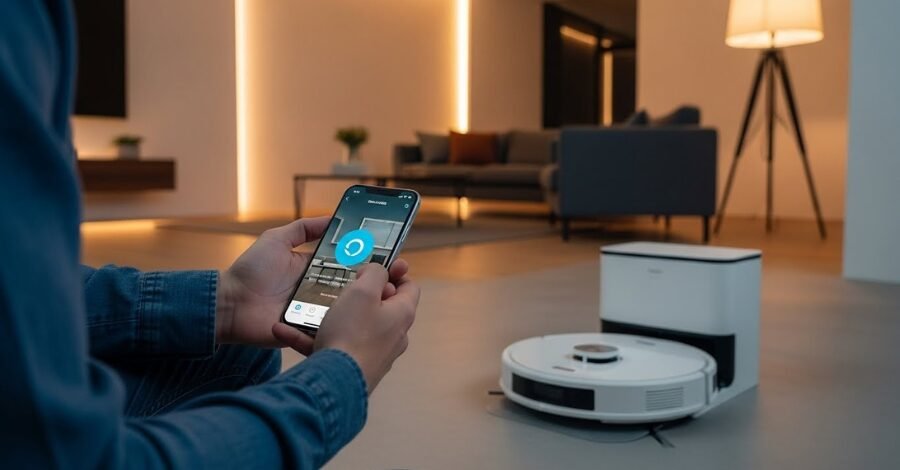 como conectar robô aspirador com alexa