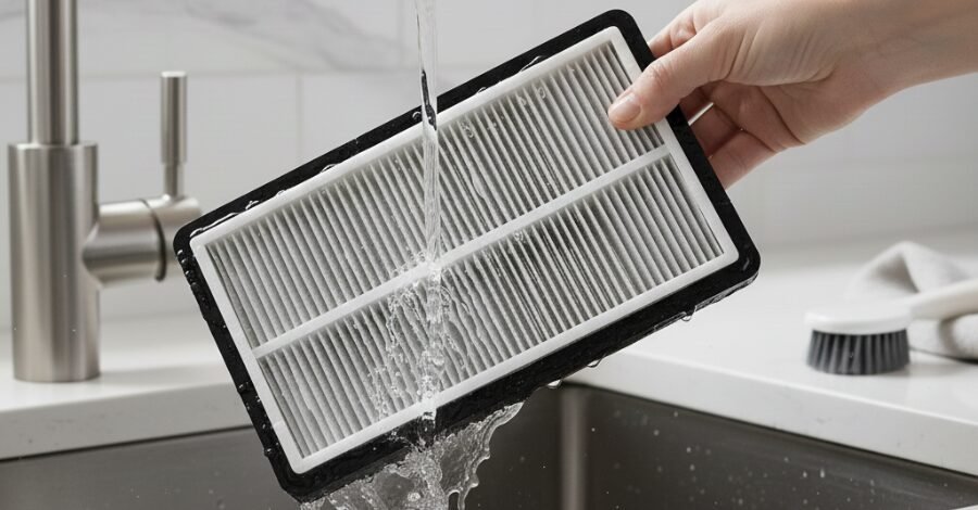 Como Lavar Filtro HEPA do Aspirador: 4 Passos para Manutenção! 2 manutencao filtro hepa