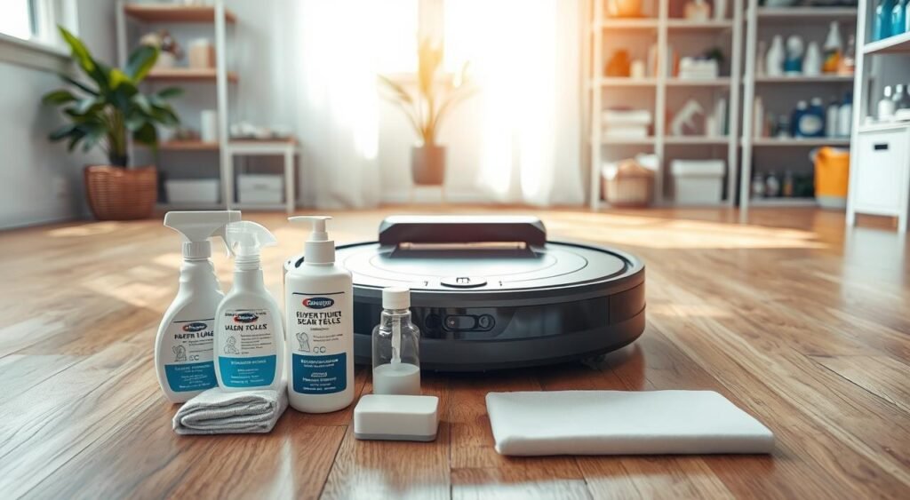 melhores produtos para limpar robô aspirador
