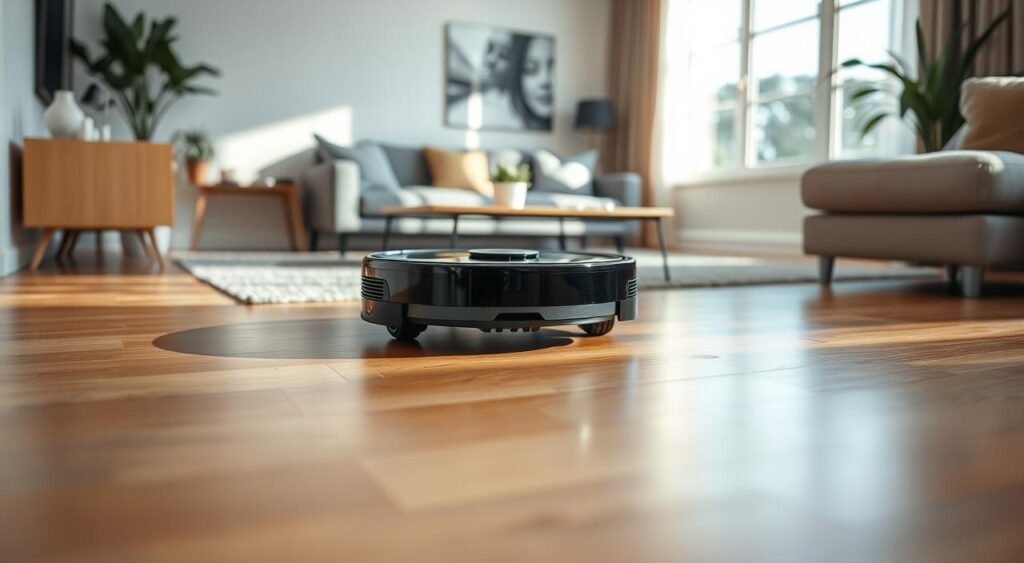 navegação inteligente no robô aspirador