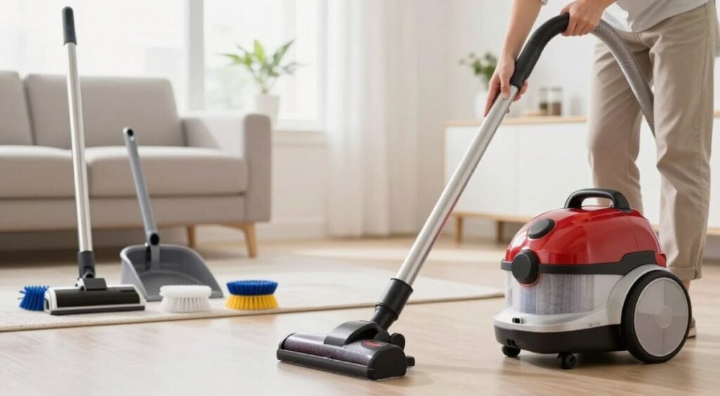 manutenção aspirador vertical