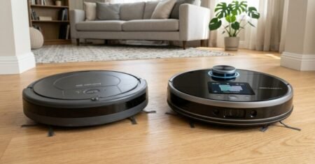 Robô aspirador básico vs avançado: qual escolher para sua casa!